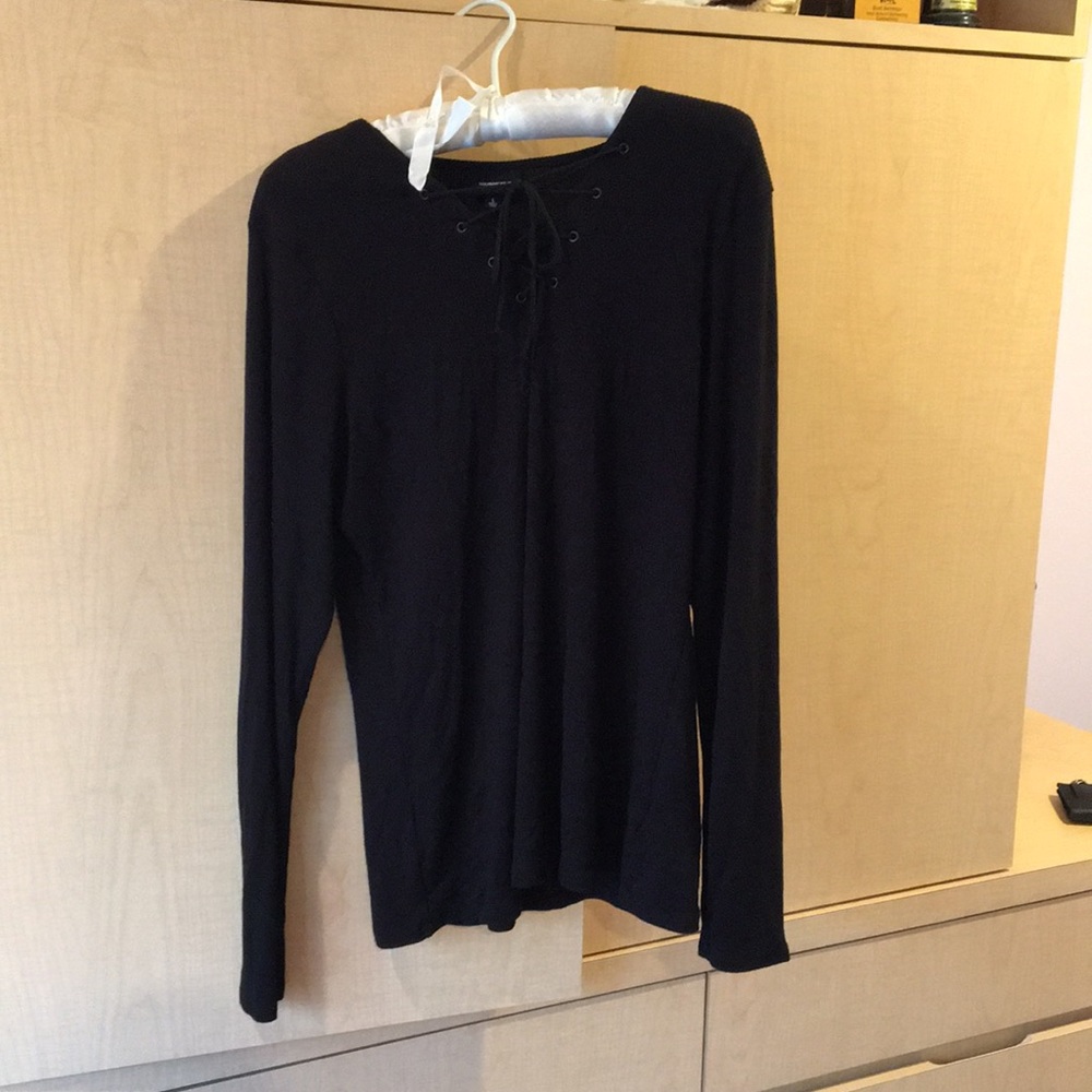 Black long sleeved shirt